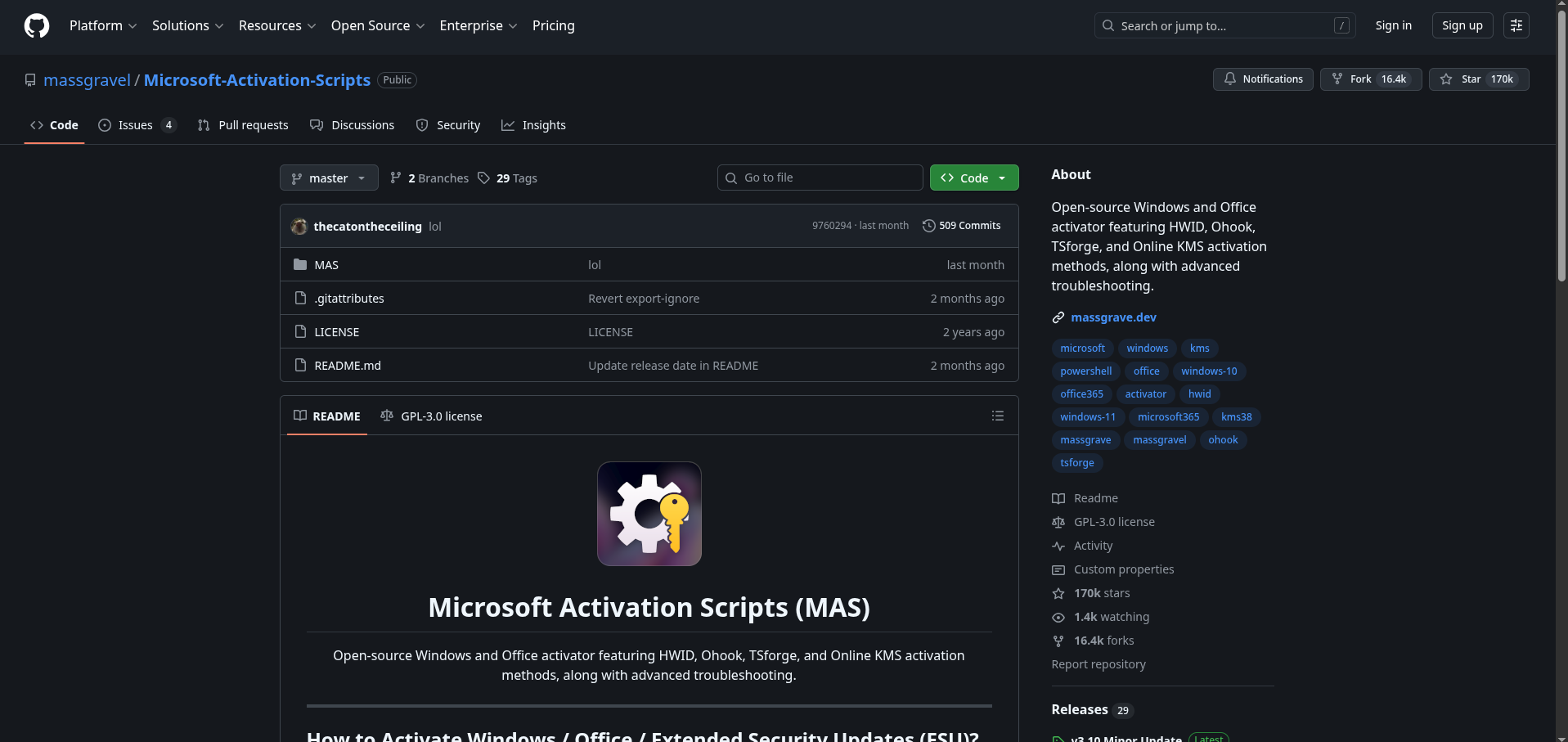 Microsoft Activation Scripts Logo